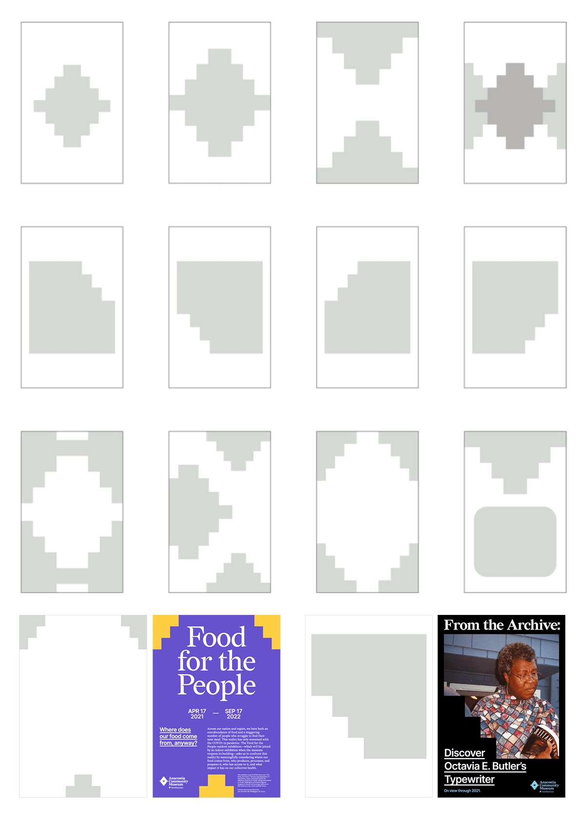 安那考斯蒂亚社区博物馆启用新 LOGO，灵感来自建筑本身