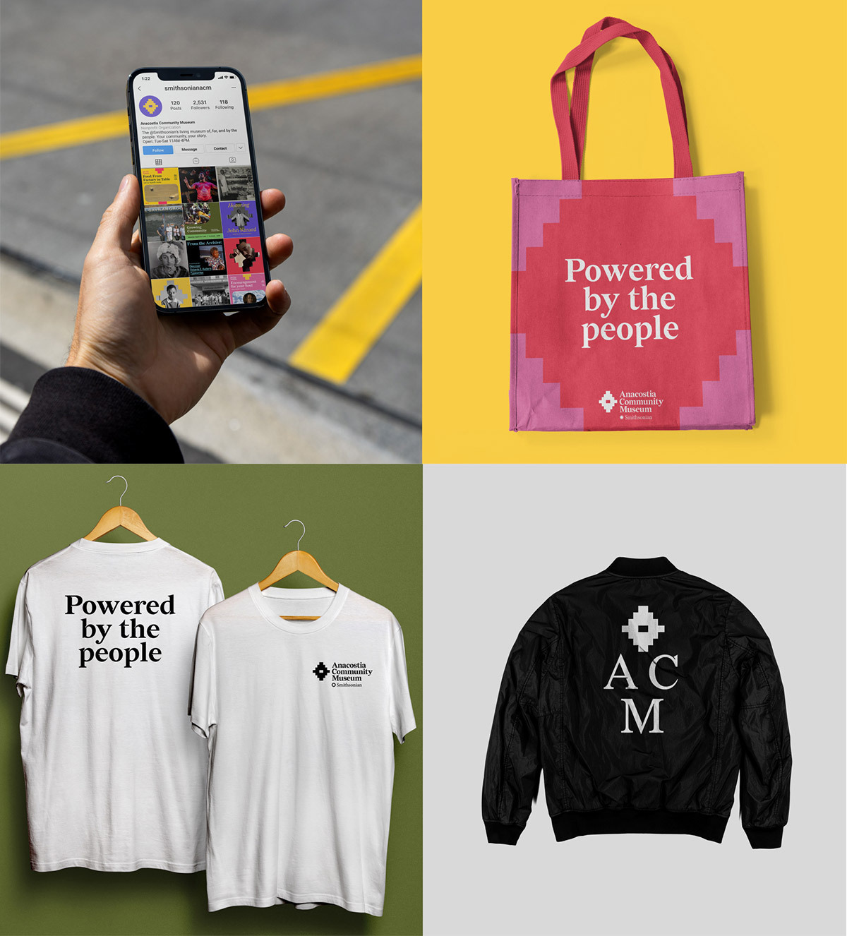 安那考斯蒂亚社区博物馆启用新 LOGO，灵感来自建筑本身