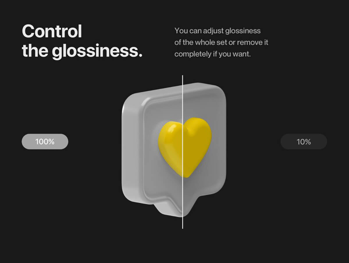 28款电子3D卡通图标C4D模型素材