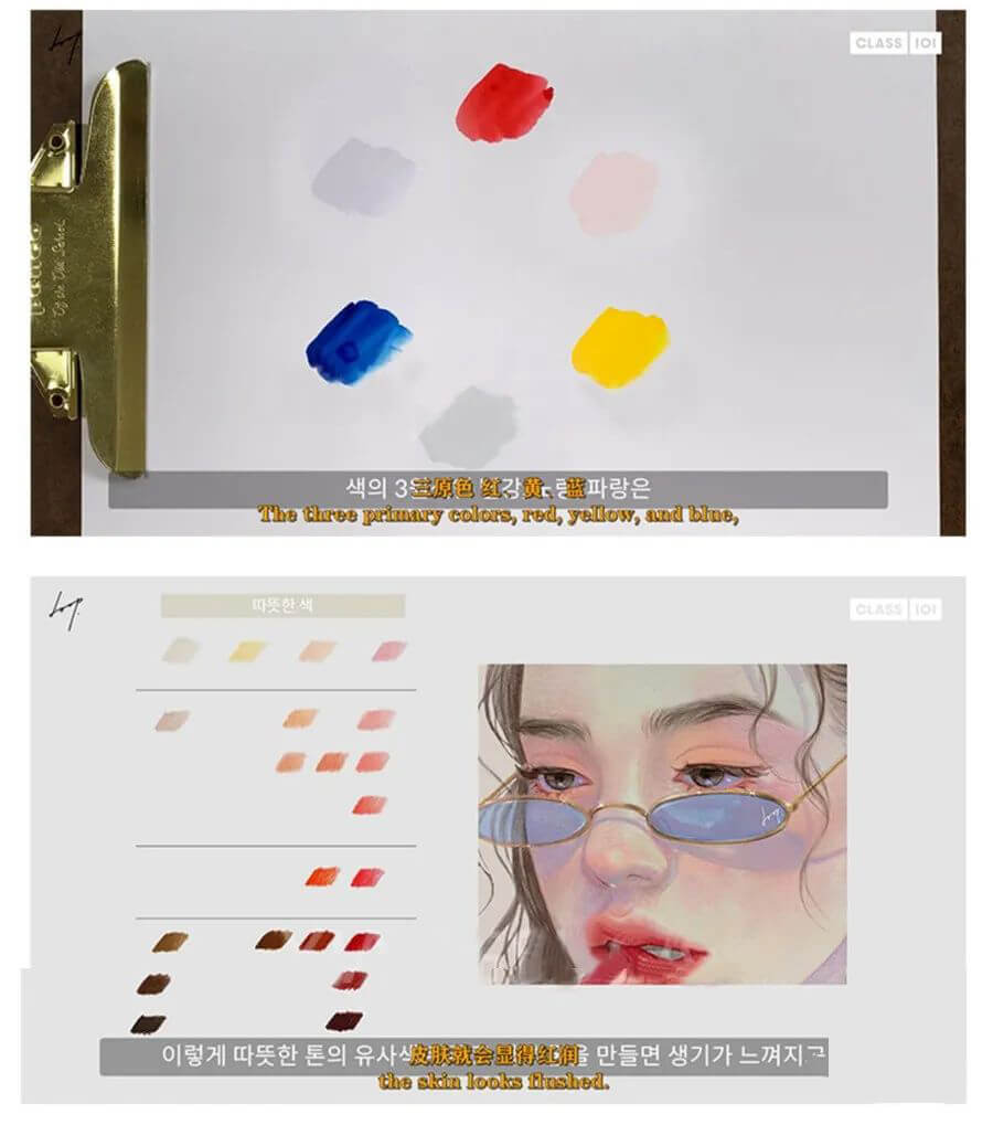 大师级人物肖像水彩绘画教程！简直不要太美！