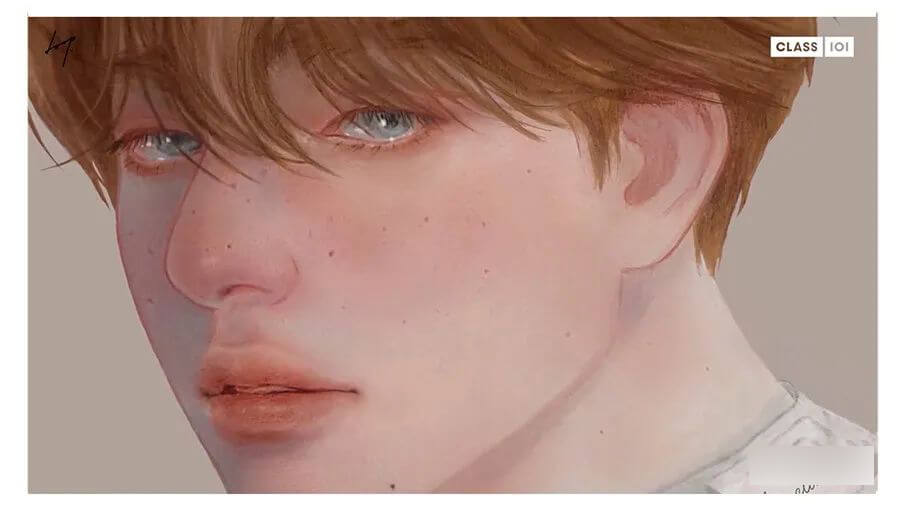 大师级人物肖像水彩绘画教程！简直不要太美！