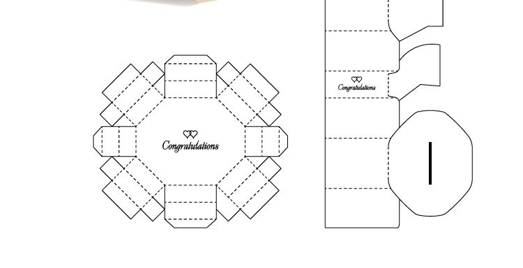 165款矢量纸盒纸箱礼盒产品包装刀模图折叠平面展开图