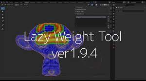 Blender插件:懒人便捷权重设置工具箱Lazy Weight Tool v1.9.5