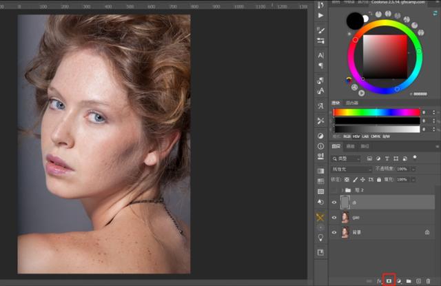 讲一个小白都能看会的PS快速磨皮技巧