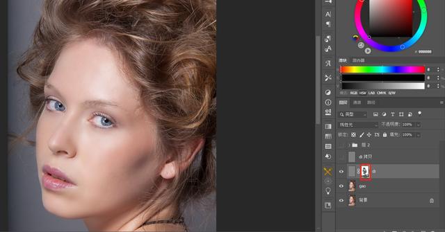 讲一个小白都能看会的PS快速磨皮技巧