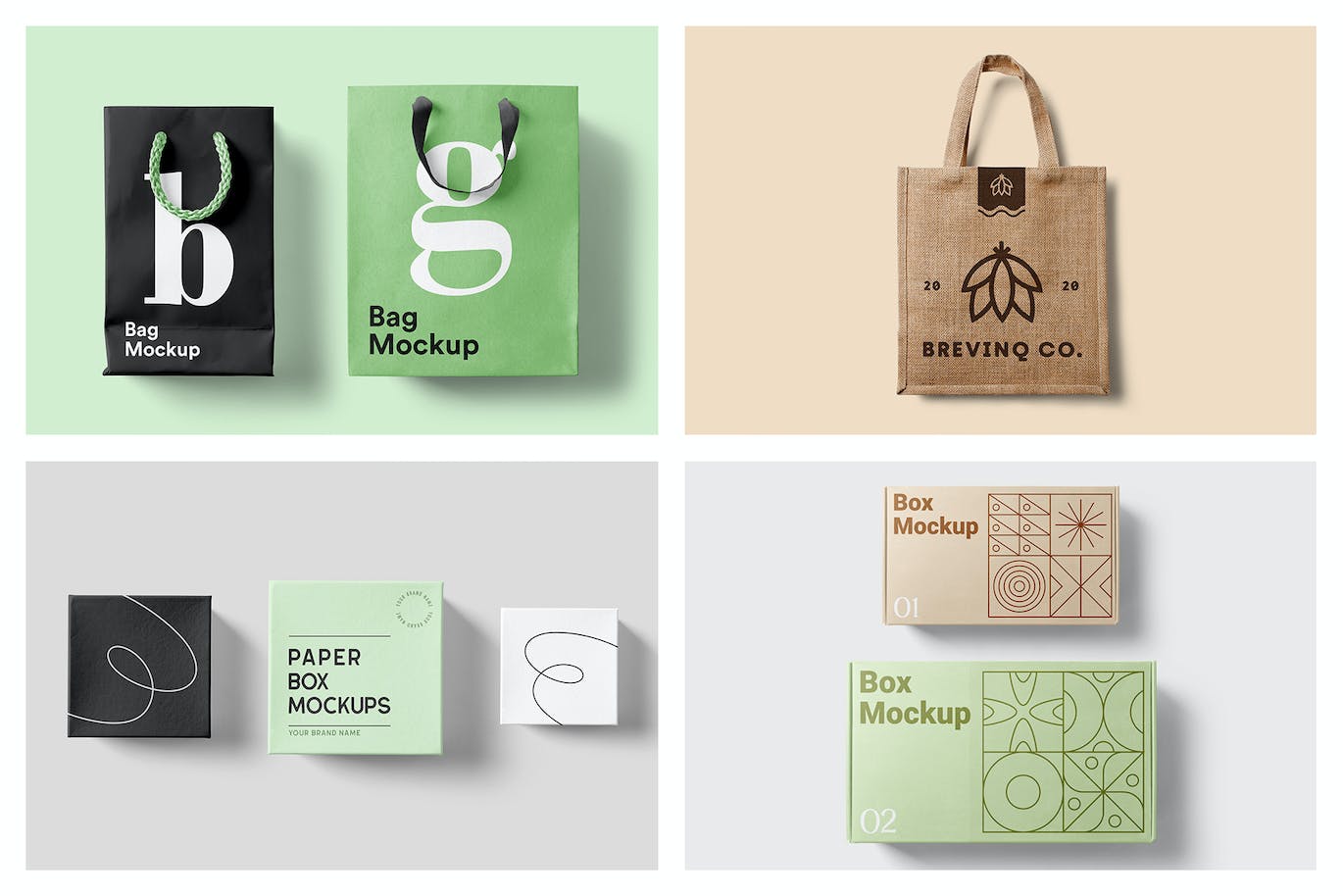 制作精美的化妆品场景包装PSD样机素材