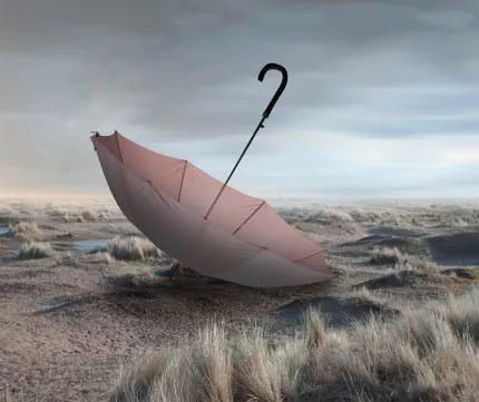 PS教程：一把雨伞的合成入门