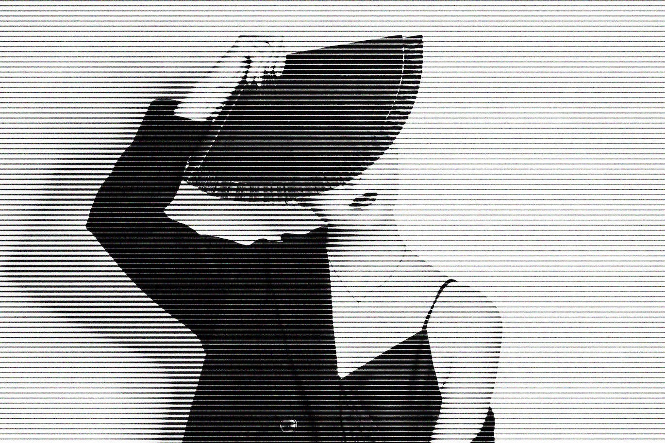 高端时尚半调图案照片效果PSD图层样式