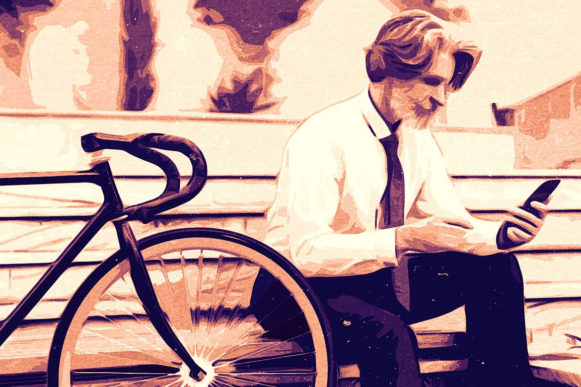 用PS一键生成抽象复古70年代波普艺术照片风格图层样式