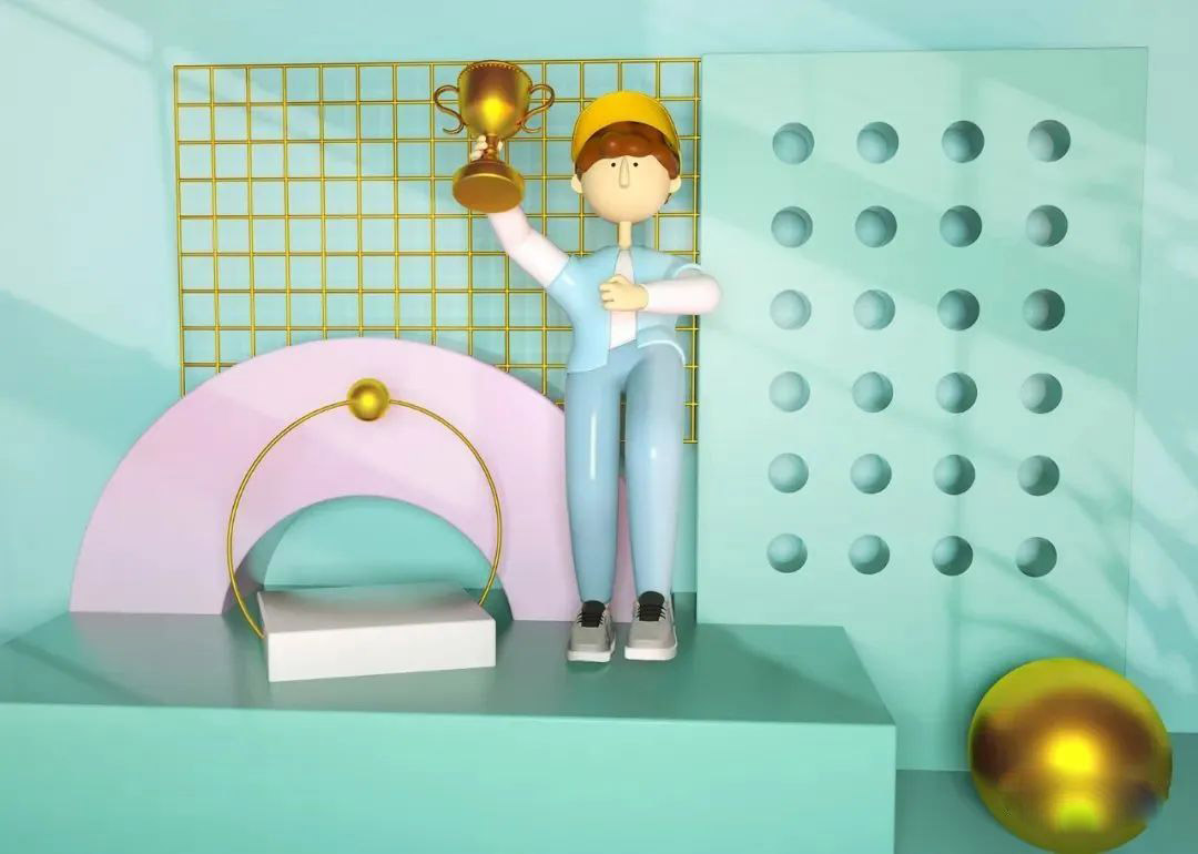 辛苦半天建的卡通人物模型，找到了350个C4D模型，这质量也太好了～