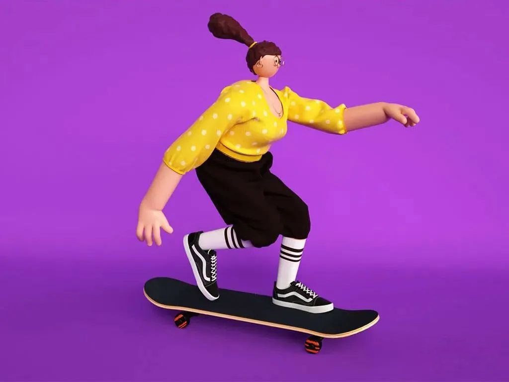 辛苦半天建的卡通人物模型，找到了350个C4D模型，这质量也太好了～