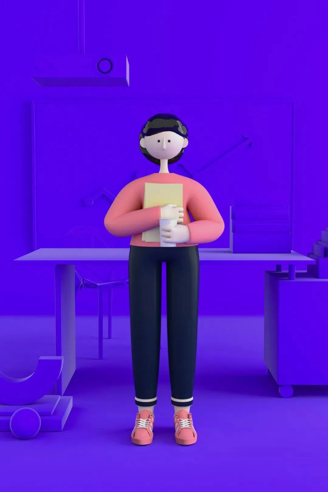 辛苦半天建的卡通人物模型，找到了350个C4D模型，这质量也太好了～