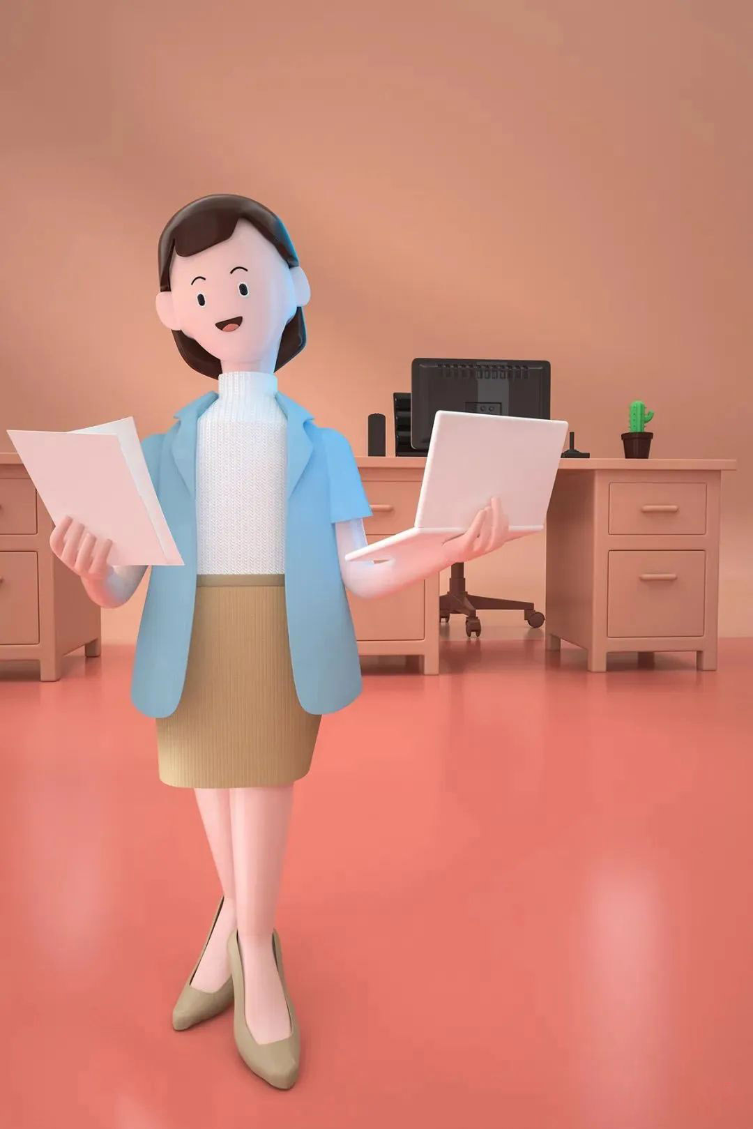 辛苦半天建的卡通人物模型，找到了350个C4D模型，这质量也太好了～