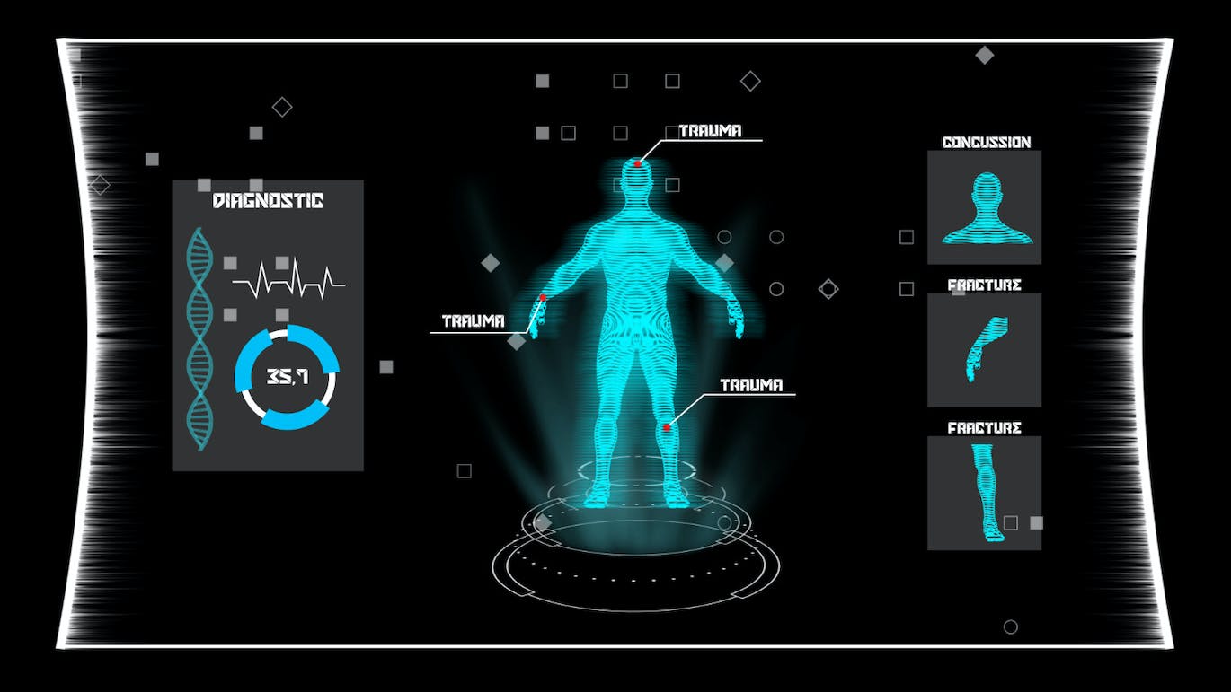 30个科幻酷炫HUD界面素材包 (PNG,PSD)