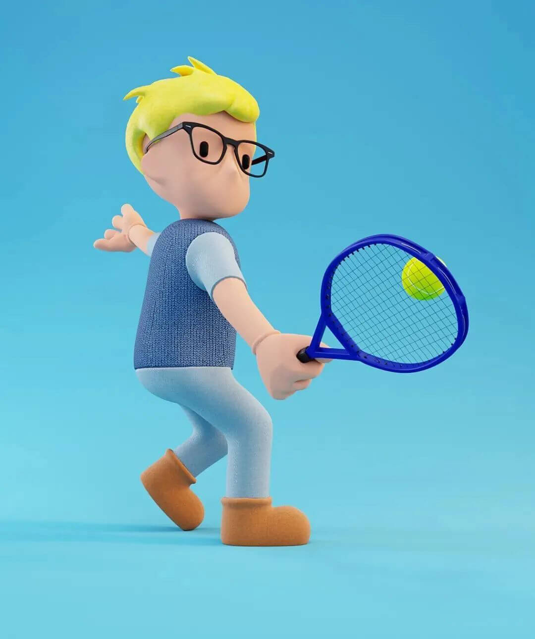 更新了500多款C4D卡通角色动作模型,精品卡通角色这一套就够了