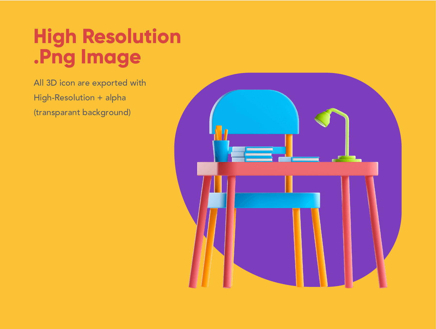 20个风格独特的3D图标素材包