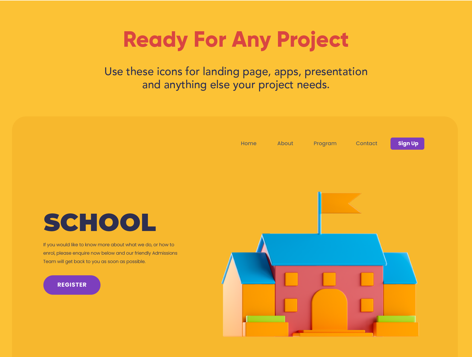 20个风格独特的3D图标素材包
