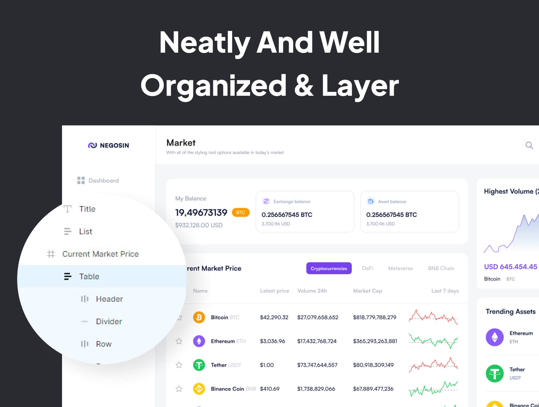 30个货币股票基金相关后台管理UI界面素材包
