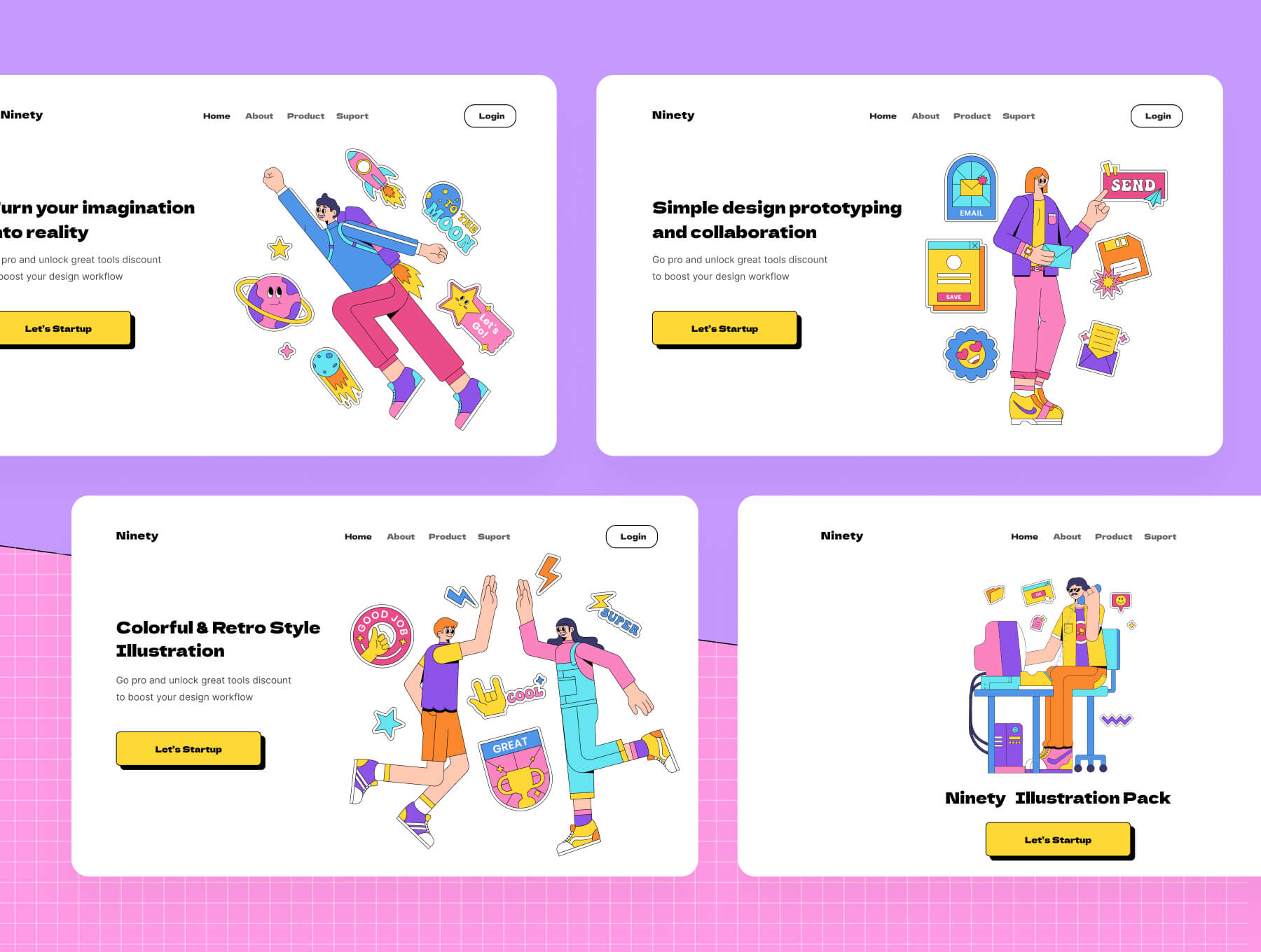 20张让人眼前一亮的插图素材包