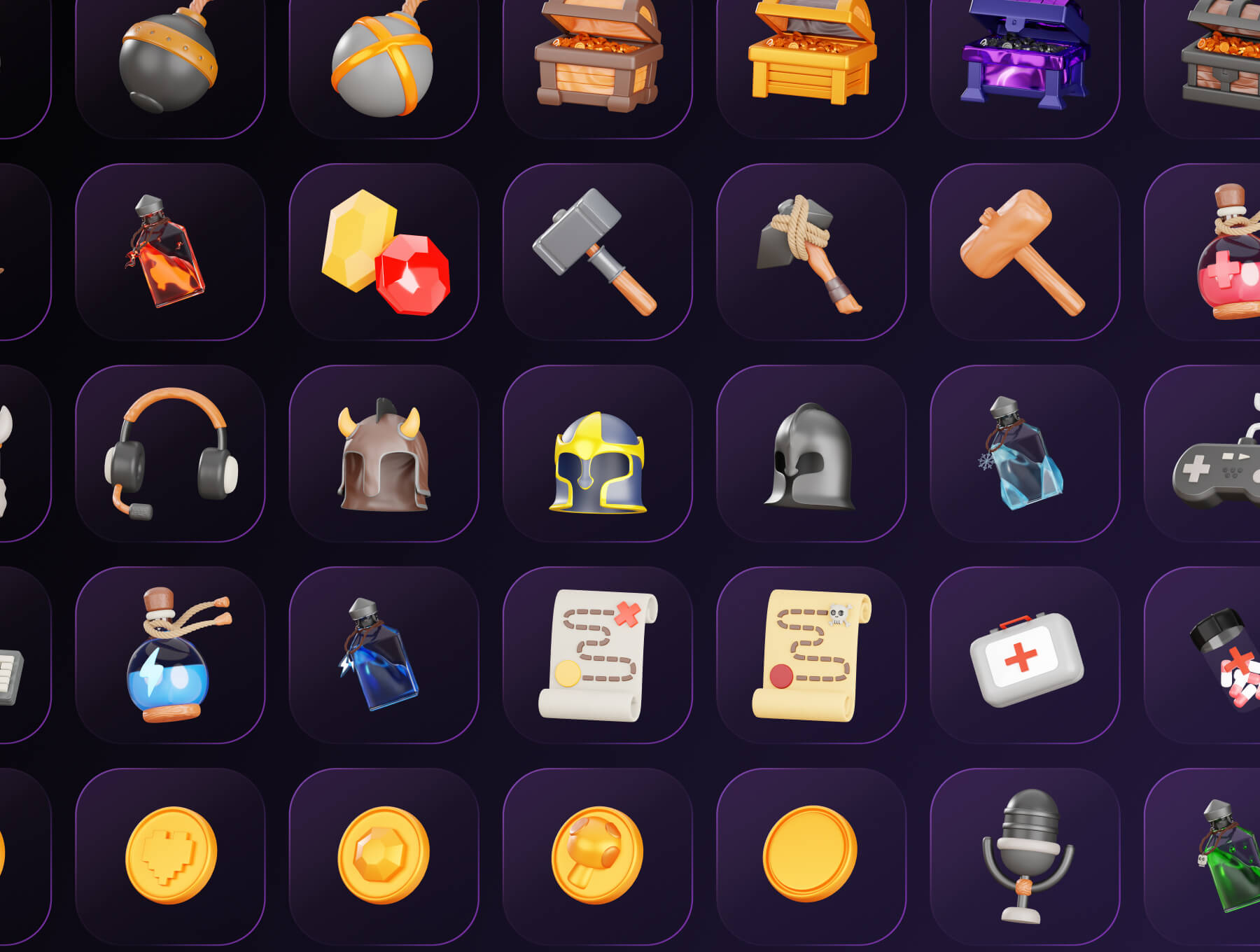 79个史诗级战争游戏主题3D模型素材包