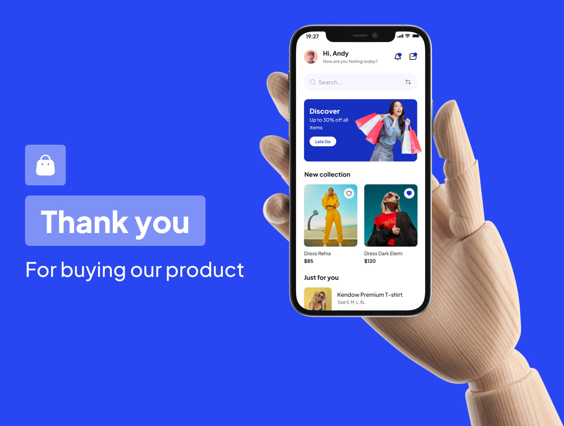 45个蓝色高端电子商务商城APP UI界面素材包（Figma）