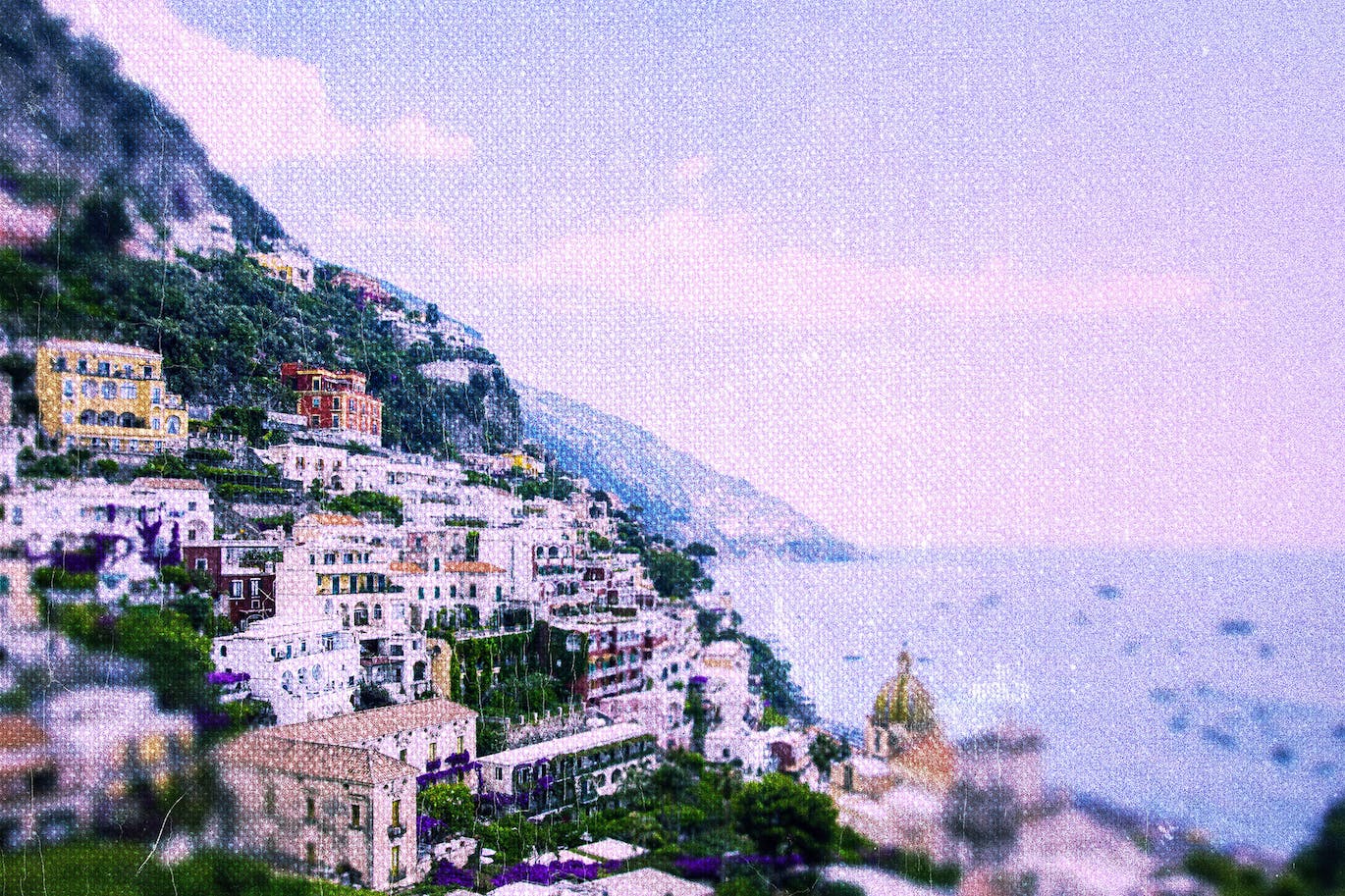 PS中一键将图片转换成损坏旧照片效果