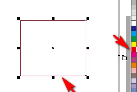 corel draw怎么更改边框颜色?corel draw插画入门教程-1 corel draw怎么更改边框颜色?corel draw插画入门教程