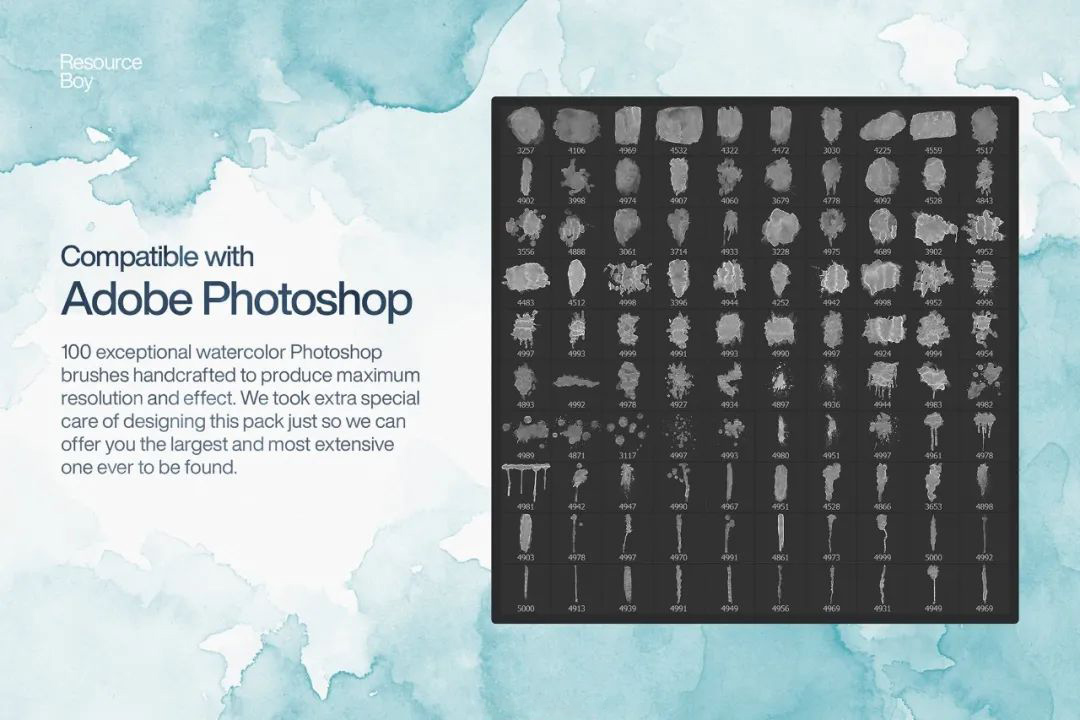 PS又更新了7套绝美的笔刷！支持2023最新版