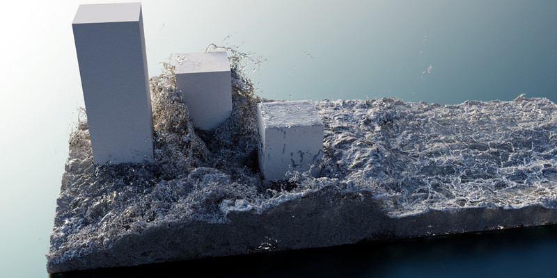 水花液体流体模拟Blender插件 FLIP Fluids v1.6.0