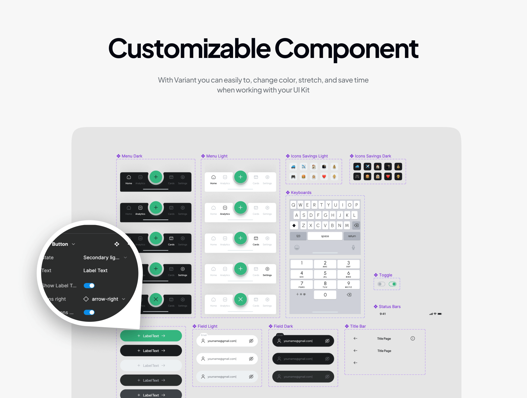 65个财务金融相关的移动APP UI Kit素材包
