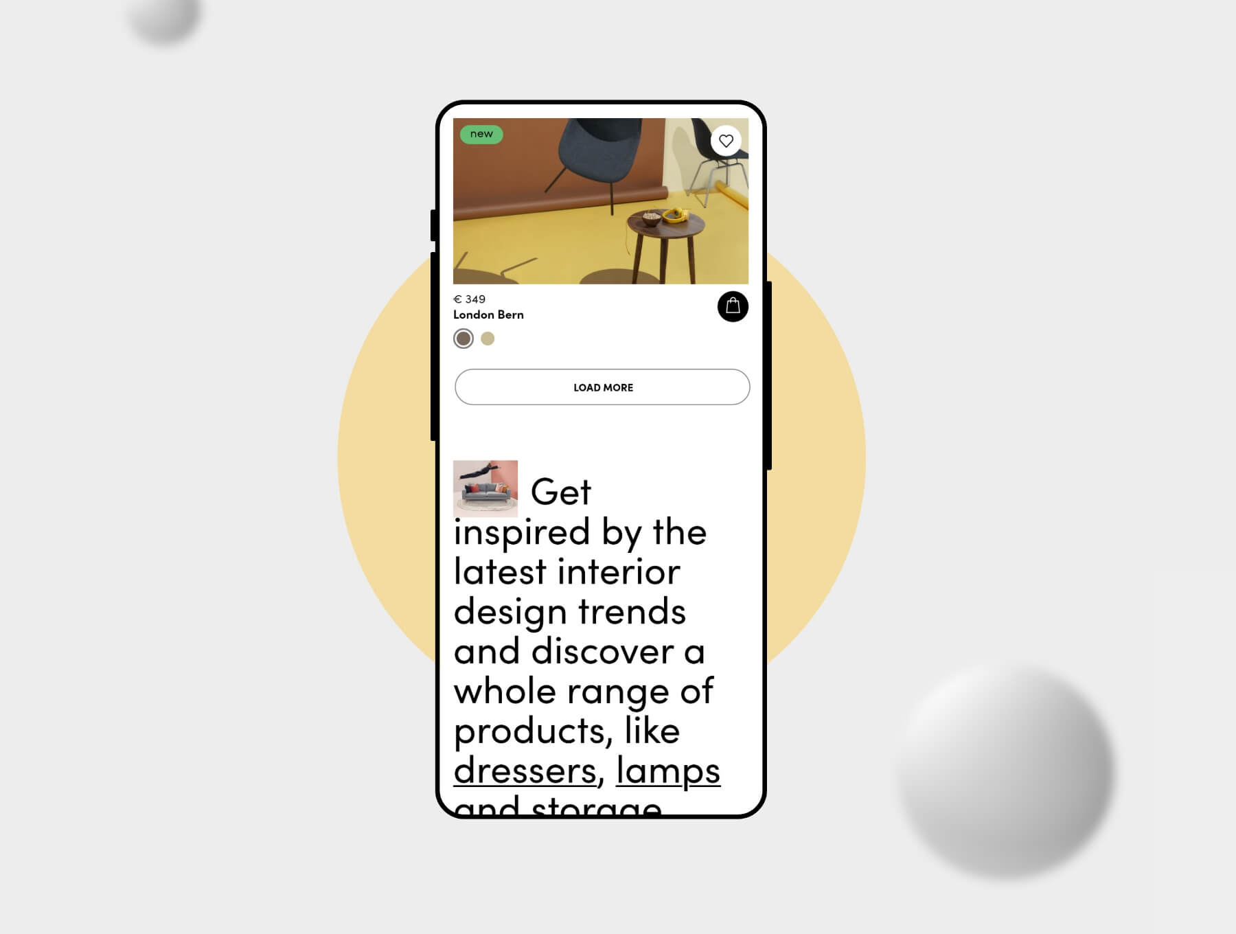 25个简洁的黑色电子商务APP UI Kit素材