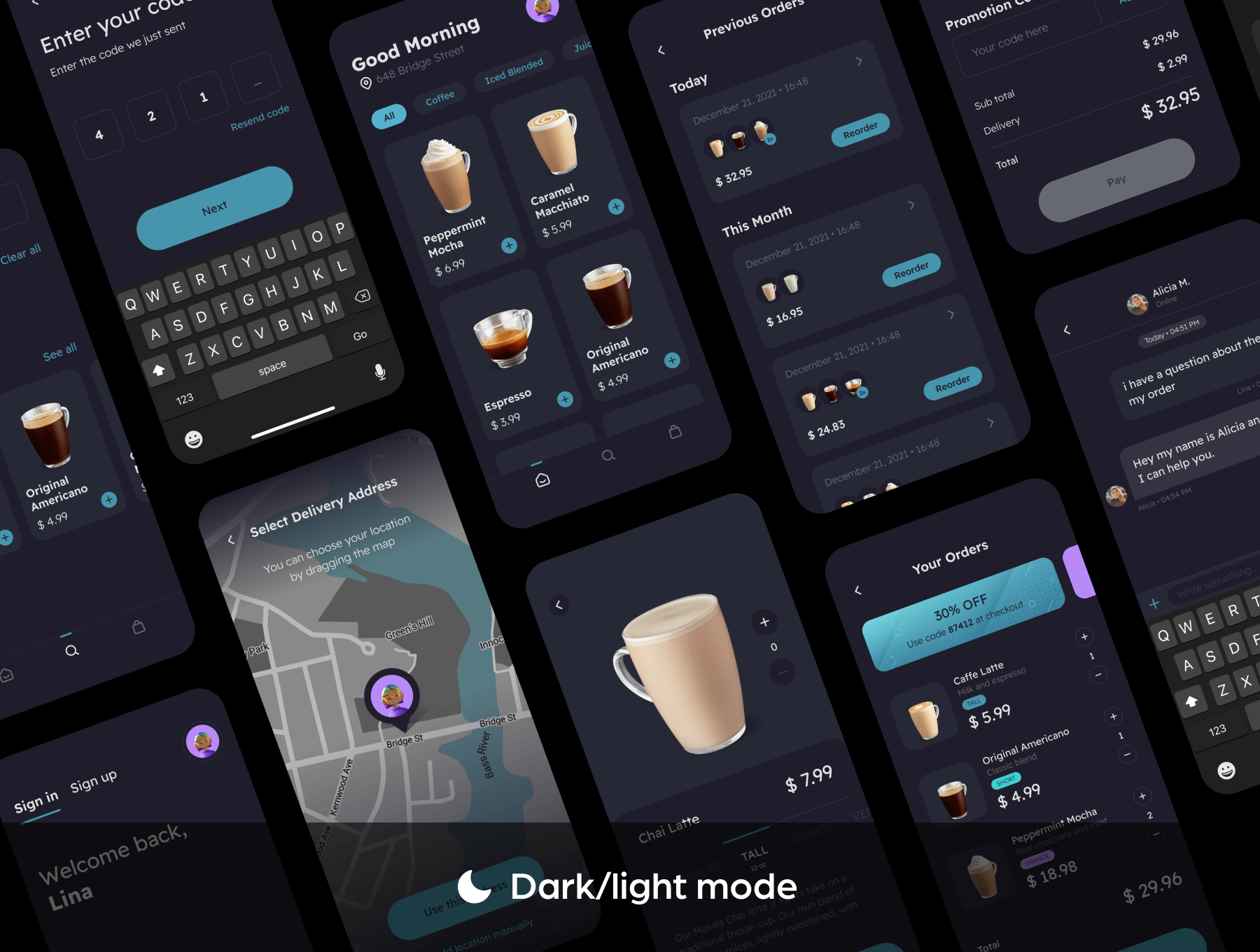 48个高质量的购物主题APP UI界面素材包