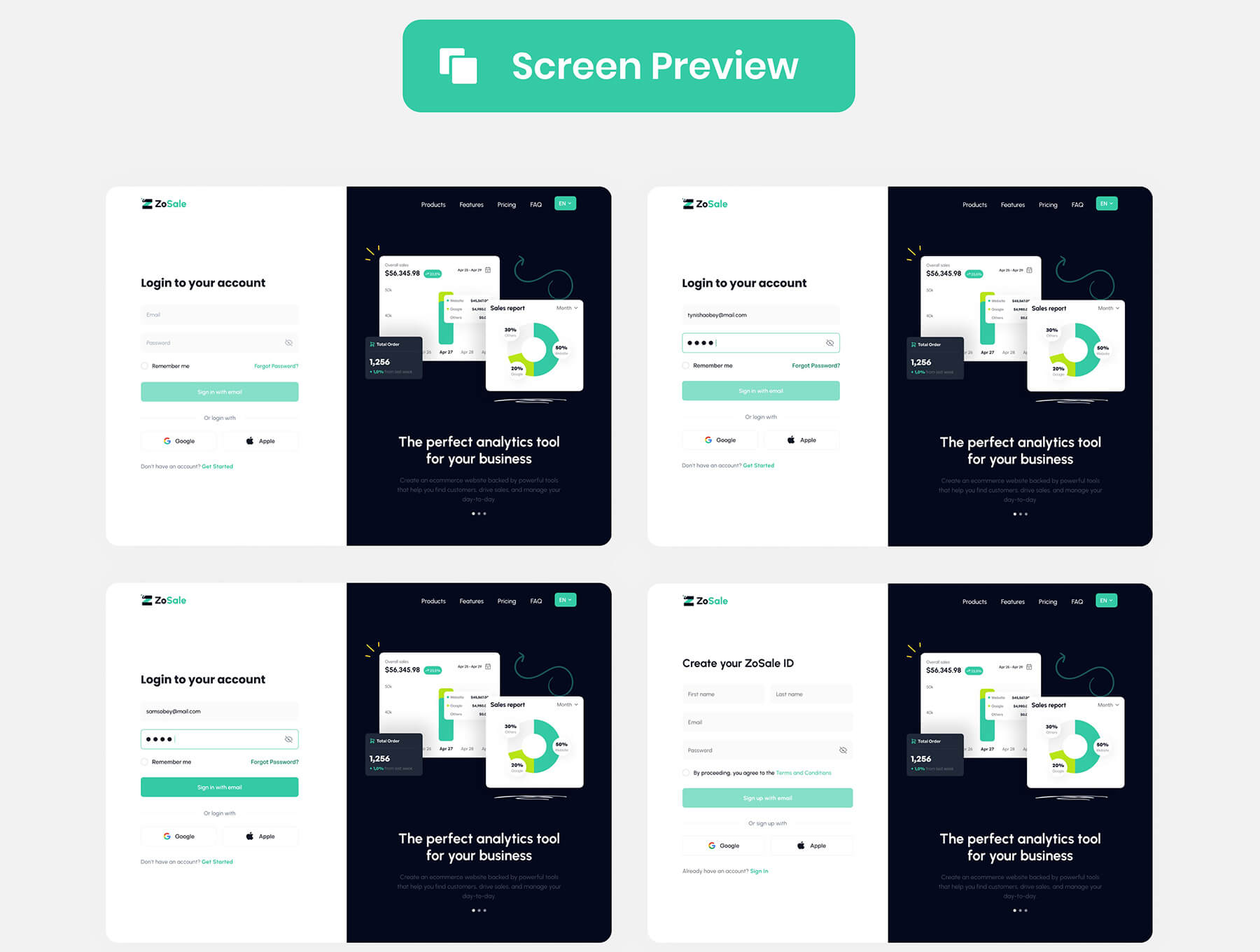精品：30个绿色清爽又高级的销量数据后台管理界面