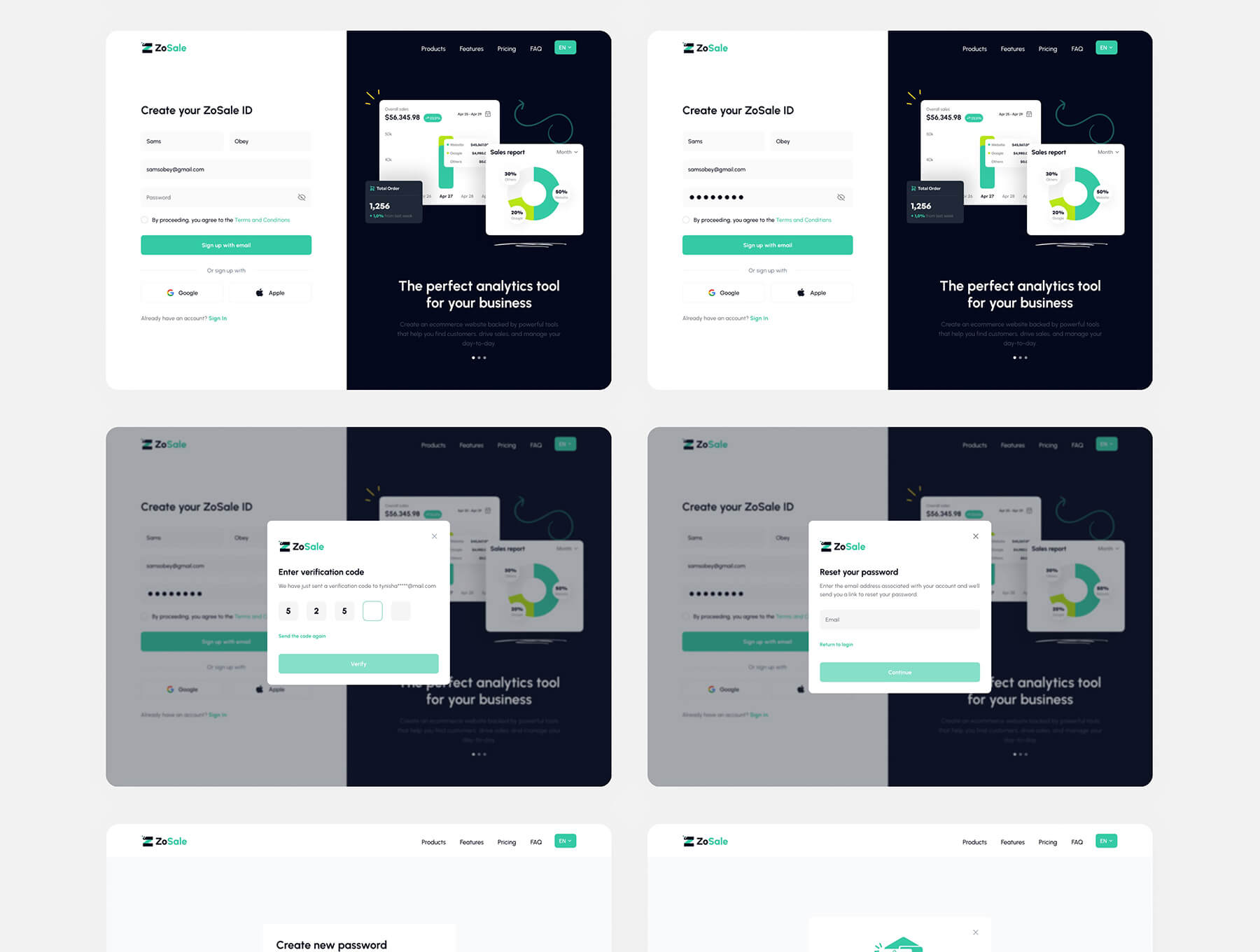 精品：30个绿色清爽又高级的销量数据后台管理界面
