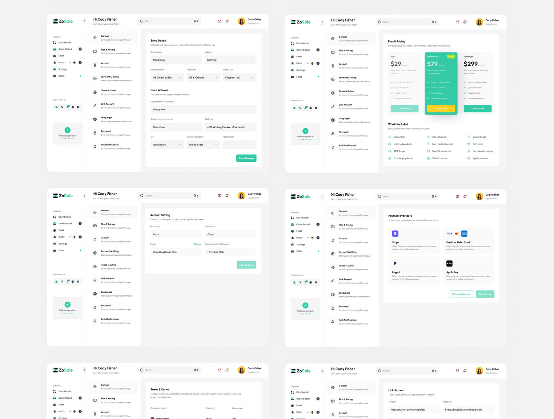 精品:30个绿色清爽又高级的销量数据后台管理界面