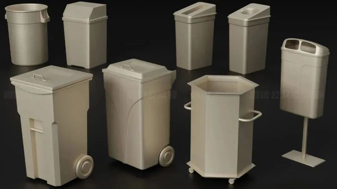 这些从国外盘下来的高质量生活工具模型，真是太给力了！