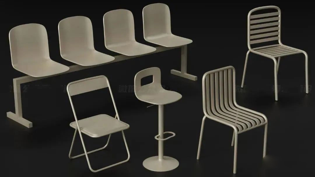 这些从国外盘下来的高质量生活工具模型，真是太给力了！