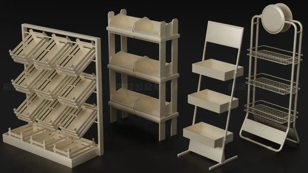 这些从国外盘下来的高质量生活工具模型，真是太给力了！