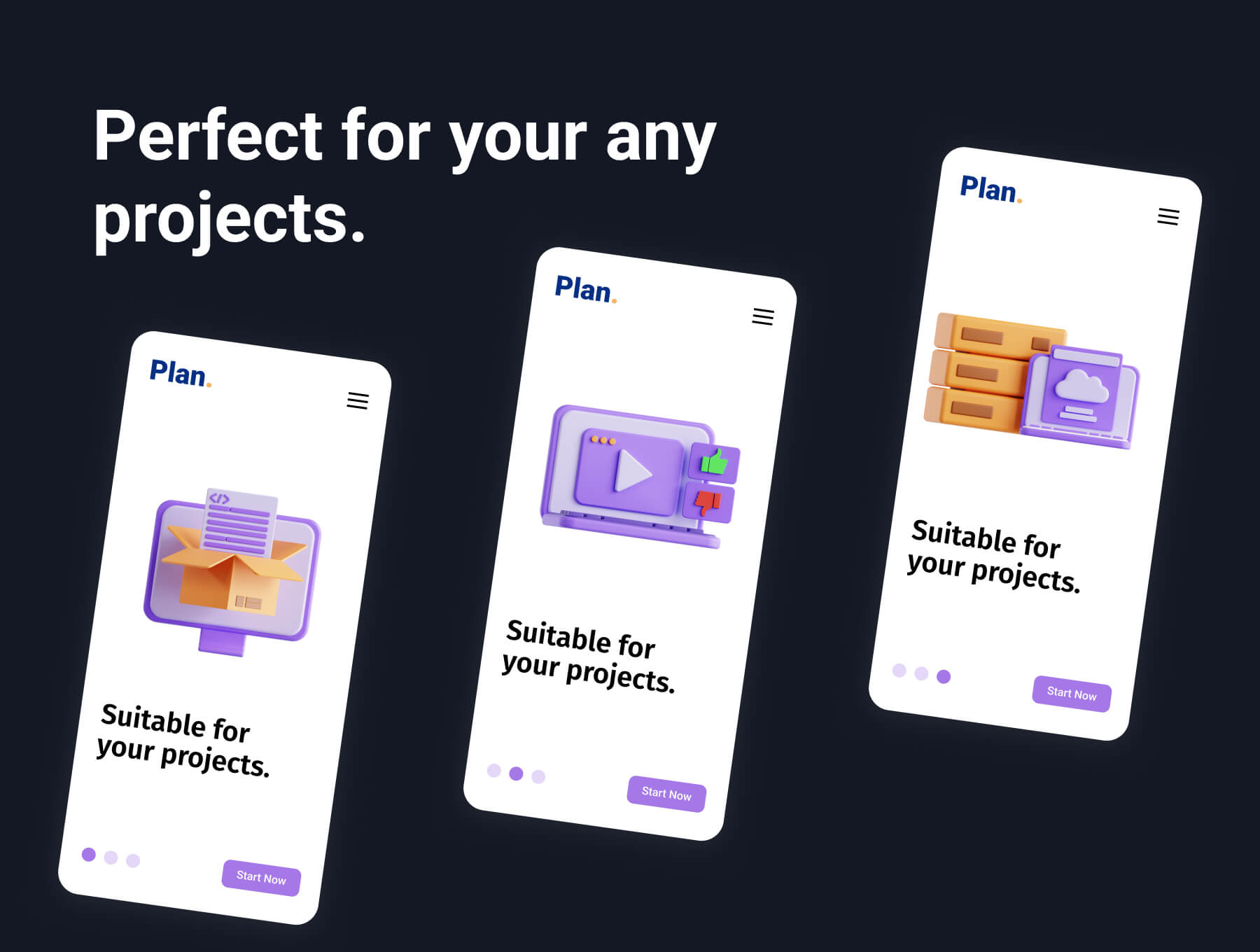 20个漂亮的互联网开发服务器代码相关3D图标素材包