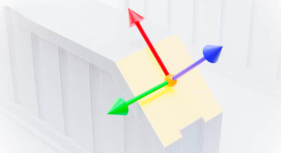 三维坐标轴旋转模型对齐Blender插件 Orient And Origin To Selected V1.2.2