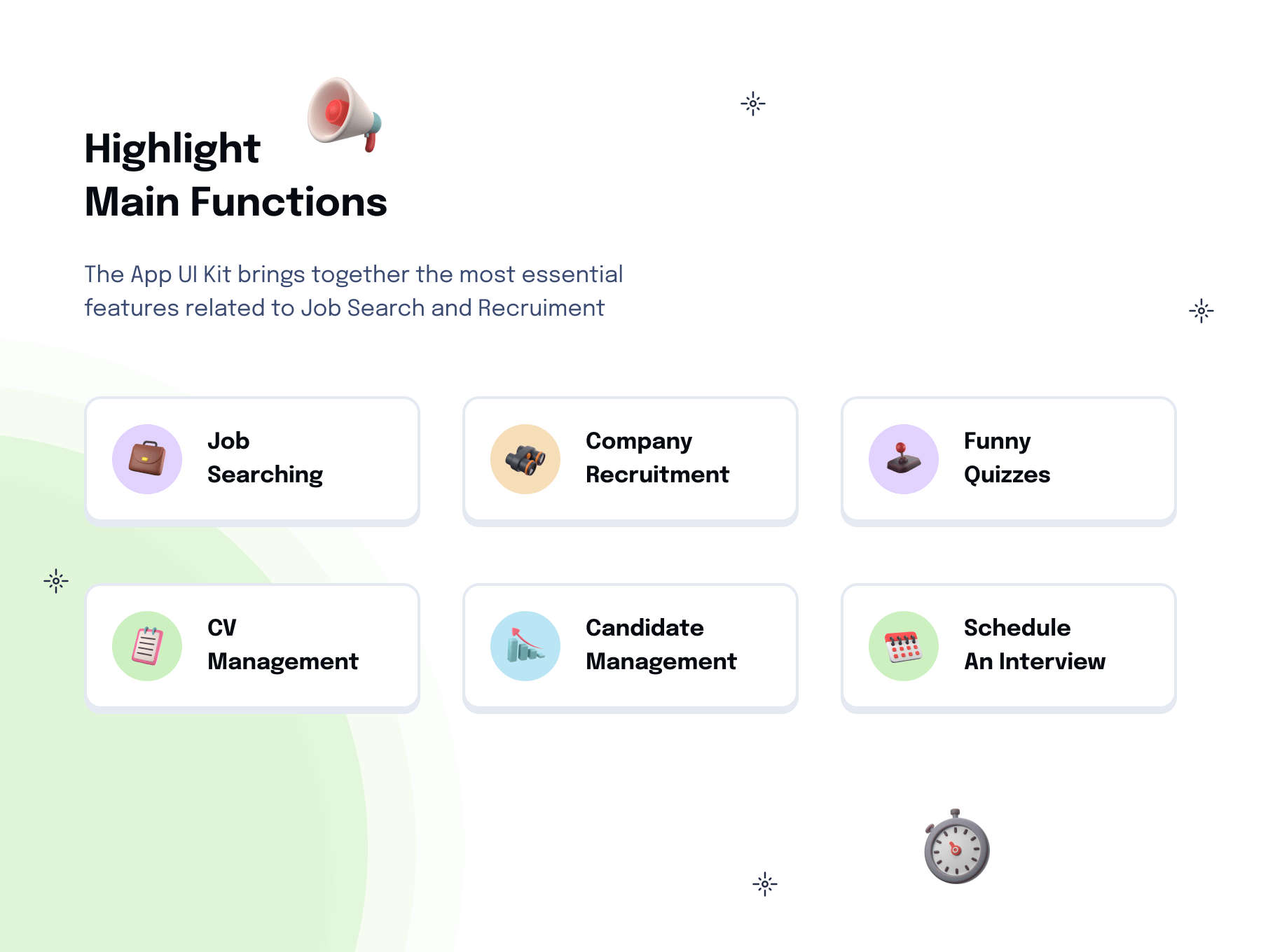 150个设计简洁精美的找工作求职应聘APP UI界面素材包
