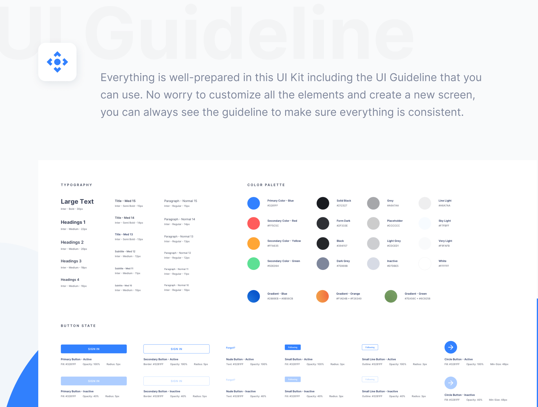 蓝色在线教育课程在线学习手机APP UI界面素材包
