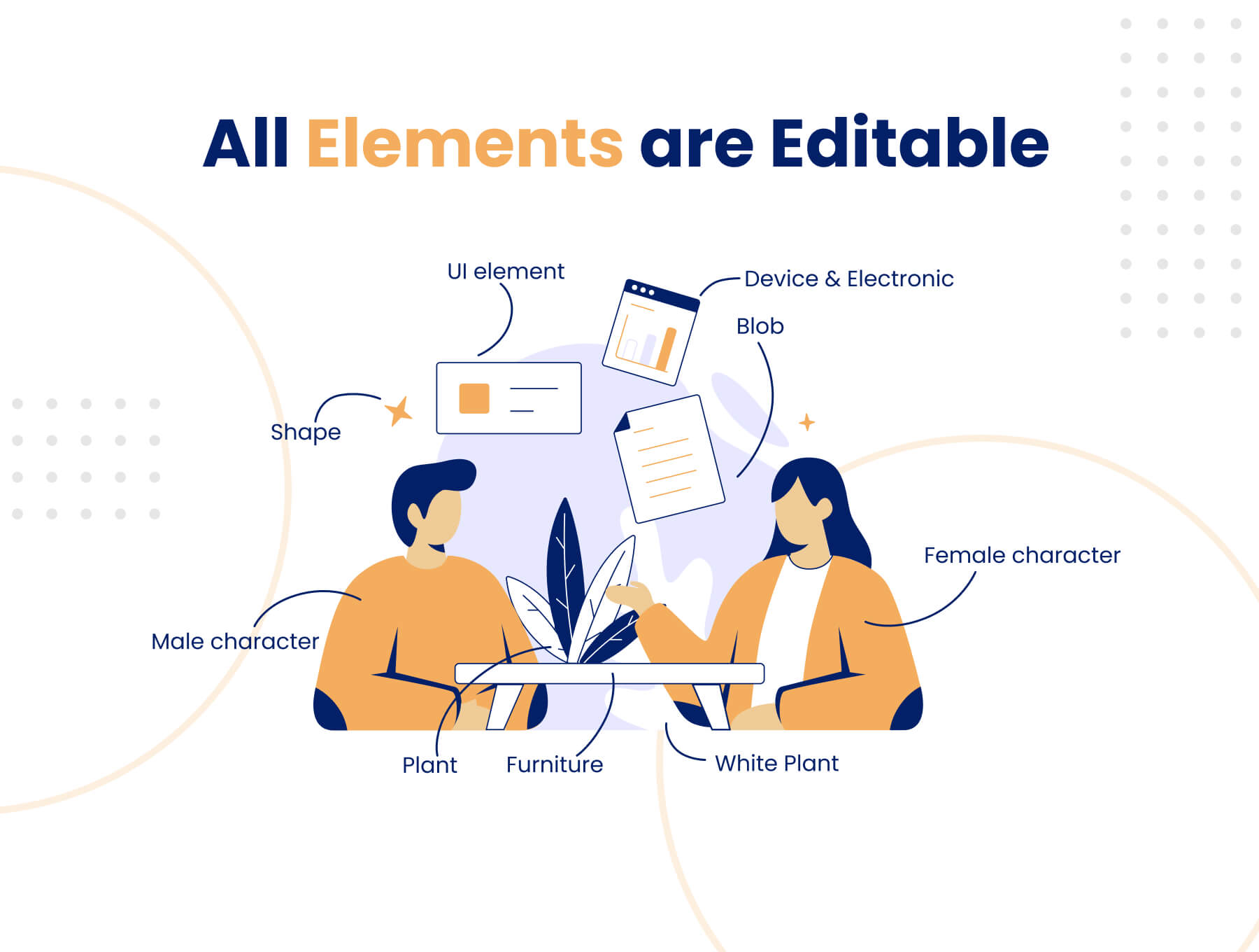 260个不同主题扁平矢量插画素材包（Figma、PNG）