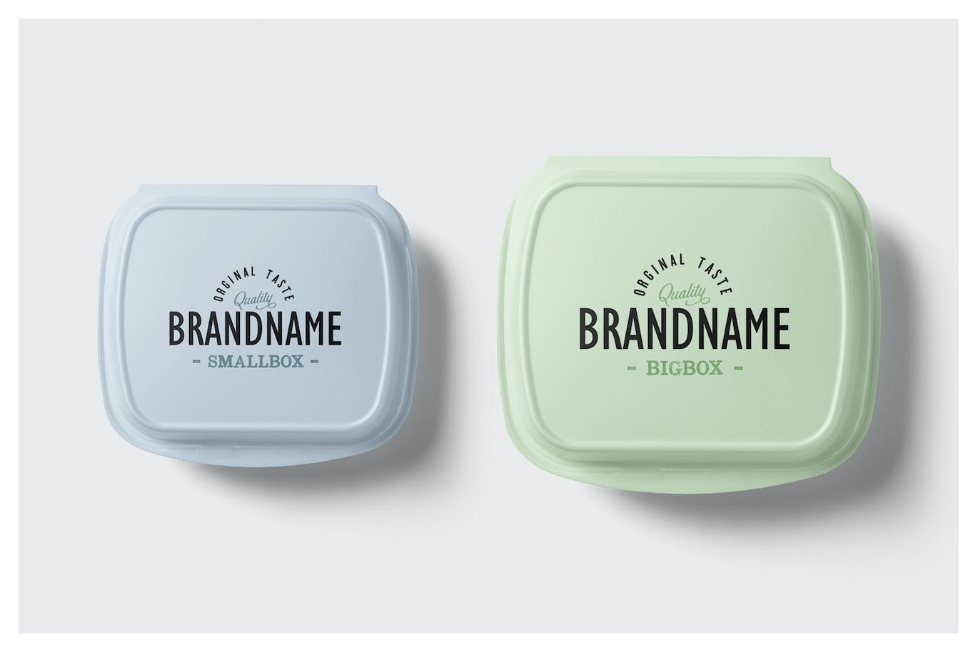 食品包装设计PSD样机素材