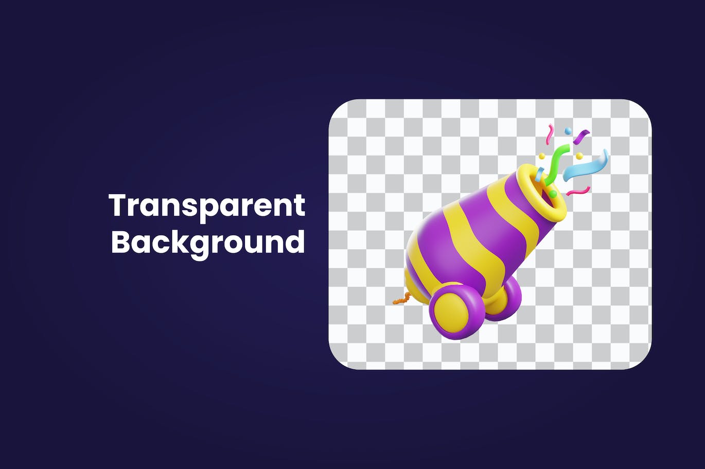 嘉年华节日活动3D图标