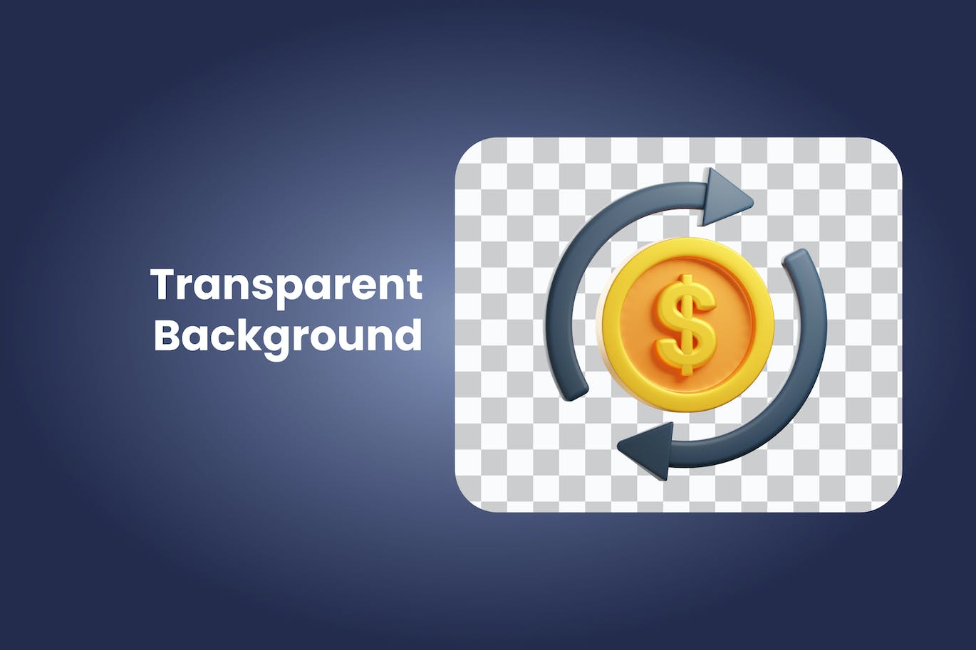 3D财务元素图标