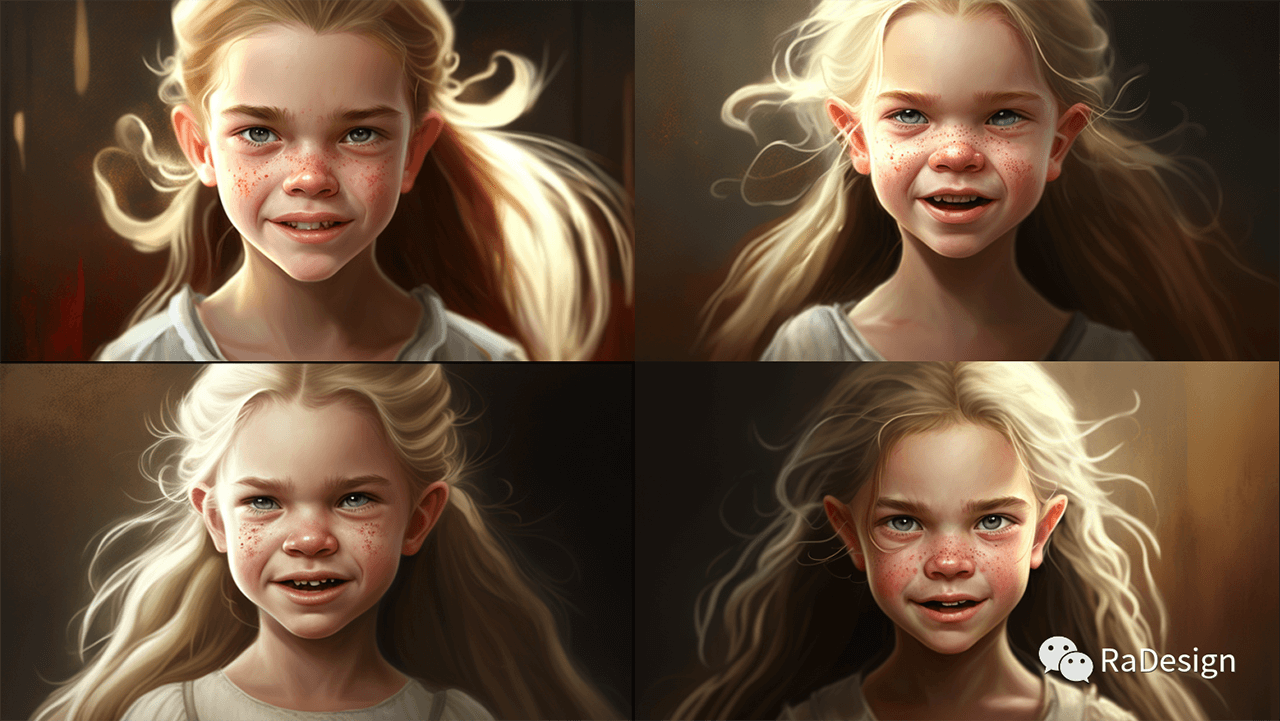 怎样用Midjourney创作多视图和不同表情AI人物?-23 怎样用Midjourney创作多视图和不同表情AI人物?