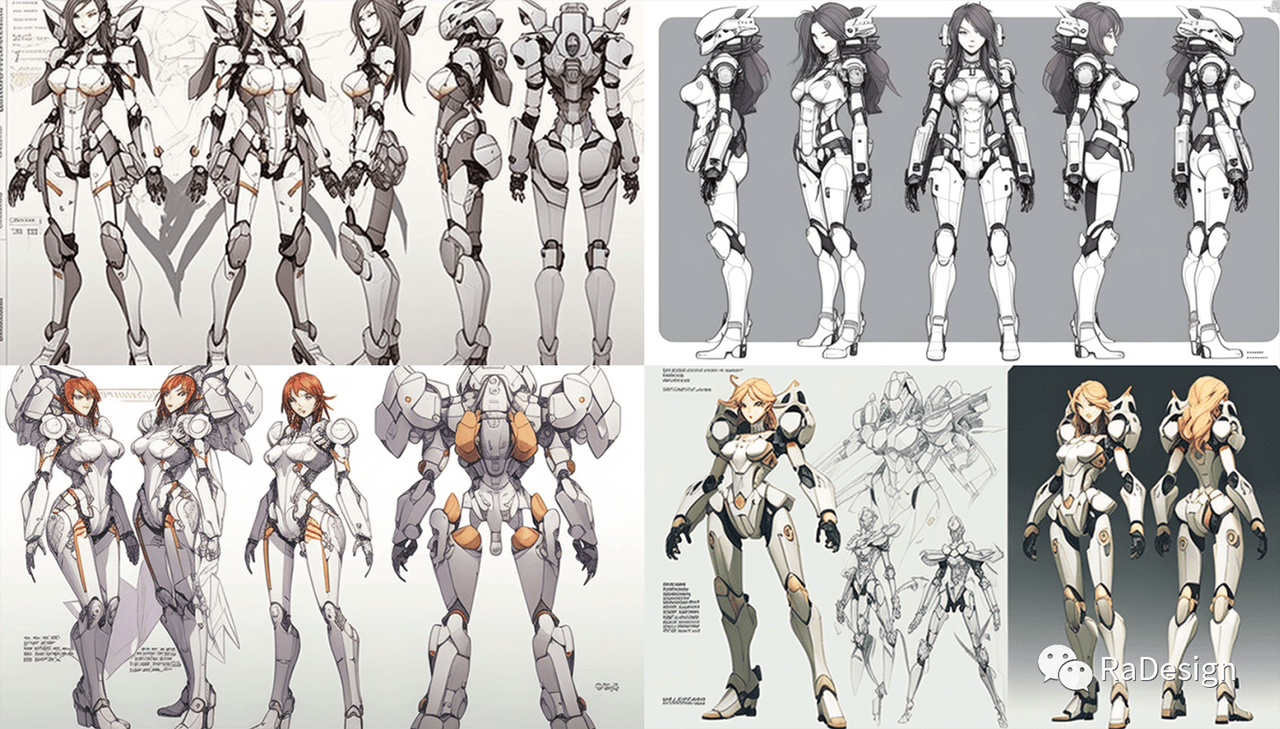 怎样用Midjourney创作多视图和不同表情AI人物?-25 怎样用Midjourney创作多视图和不同表情AI人物?