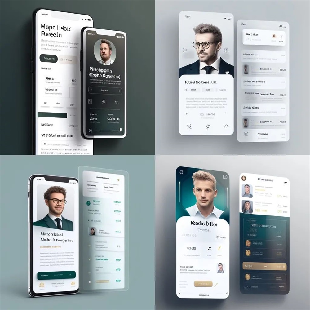 设计师如何用Midjourney生成好看的UI界面？收下这份关键词总结！