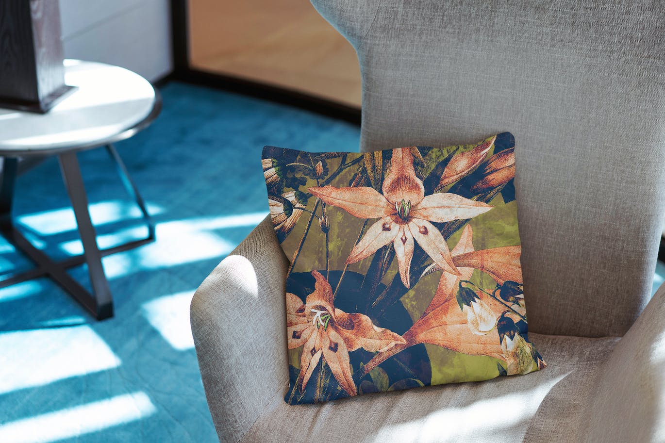 油画效果花朵花卉JPG图片背景素材包